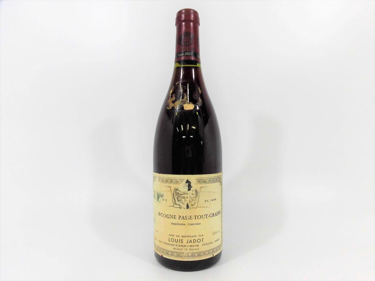 ルイジャド（LOUIS JADOT）PASSE-TOUT-GRAINS 750ml 12.5% 未開栓 古酒