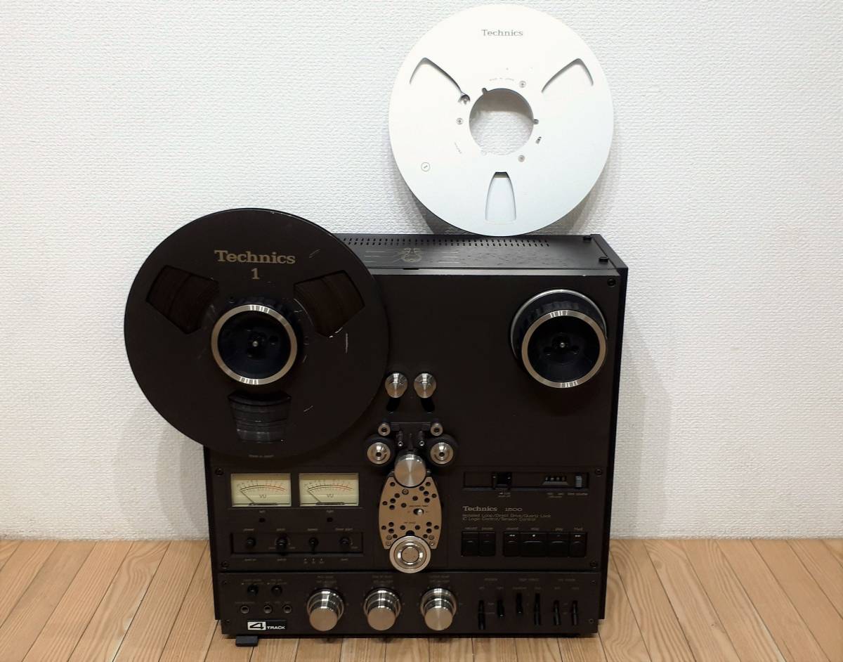 テクニクス（Technics）RS-1506U オープンリールデッキ リール2本付き