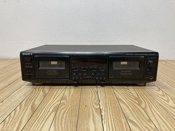 ソニー（SONY）TC-WE805S　ダブルカセットデッキ