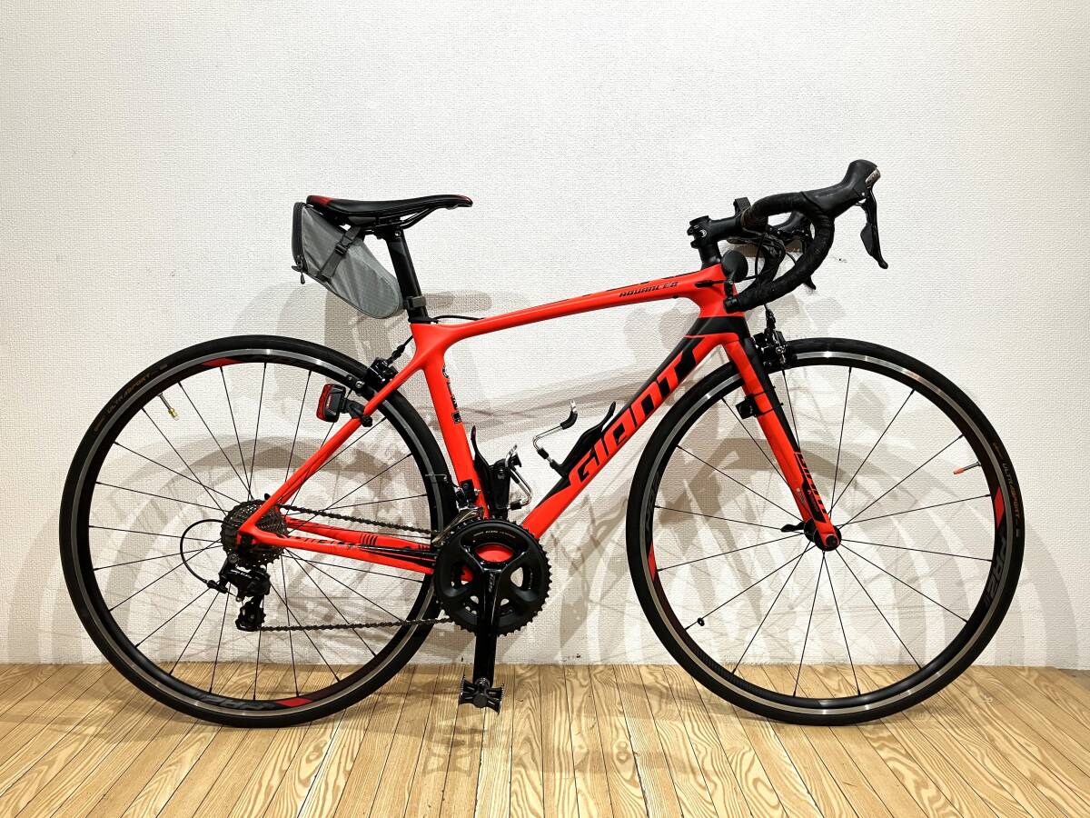 ジャイアント（GIANT）TCR ADVANCED2 2018 Sサイズ SHIMANO105 ロードバイク 付属品多数