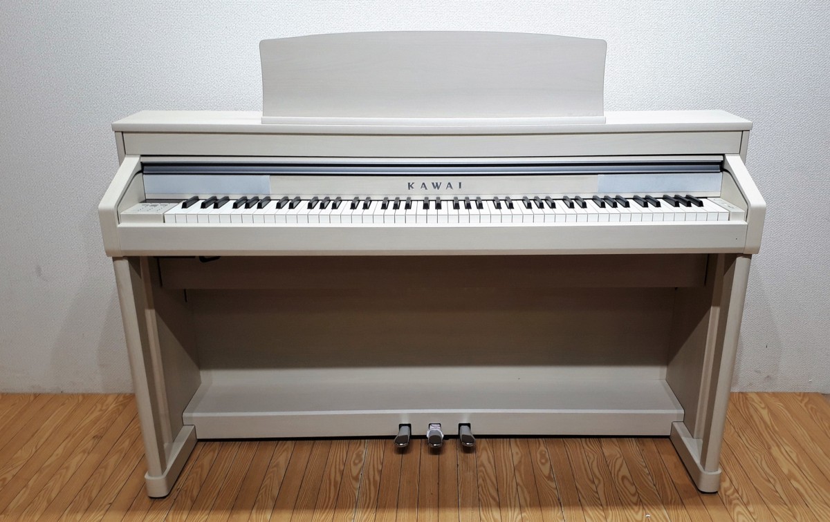 カワイ（KAWAI） CA67A 電子ピアノ Concert Artist 88鍵 高低自在椅子 ヘッドホン付 2015年製