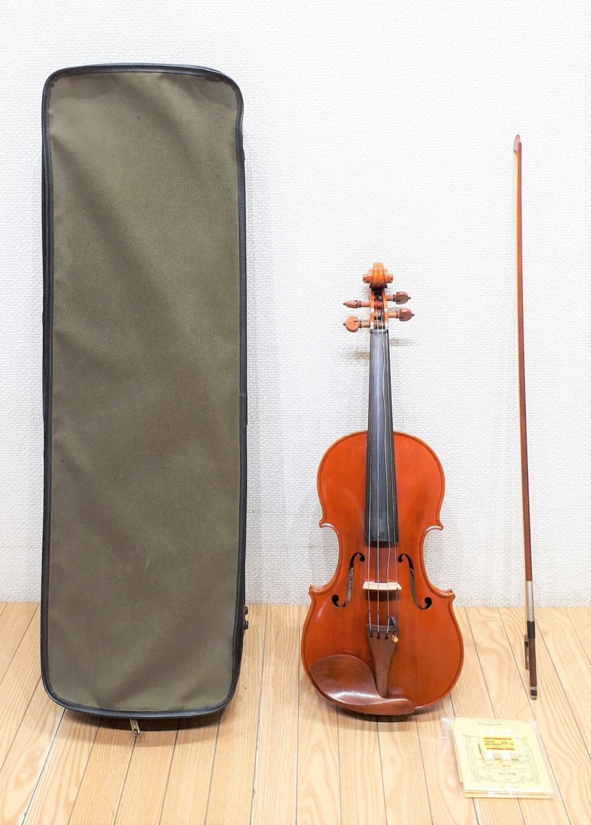 メザーノ・ヴァレ（MezzanoValle）バイオリン　№055A　1997　4-4　弓　RENE　BRETON