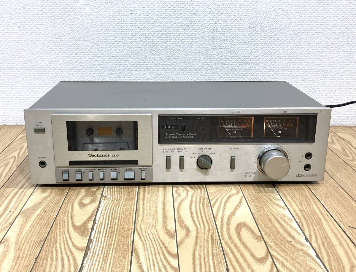 テクニクス（Technics）RS-M13 カセットデッキ