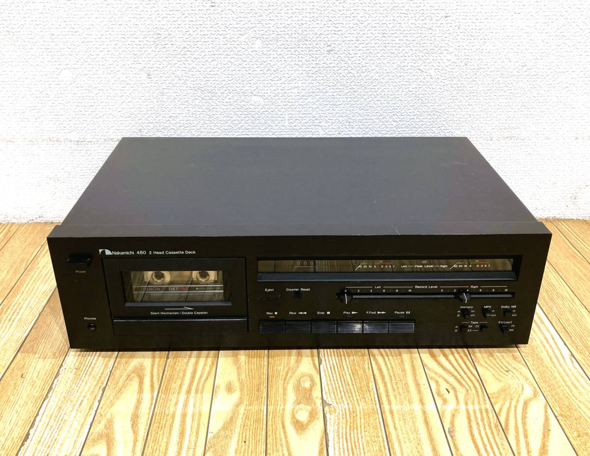 ナカミチ（Nakamichi）480 2ヘッド カセットデッキ